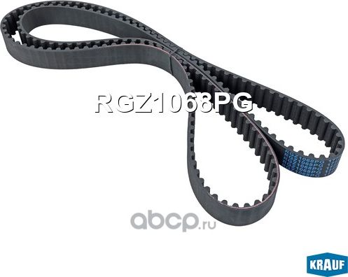 Ремень ГРМ Krauf. Артикул RGZ1068PG