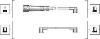 Высоковольтные провода (провода зажигания) (комплект) Magneti Marelli. Артикул 941319170065