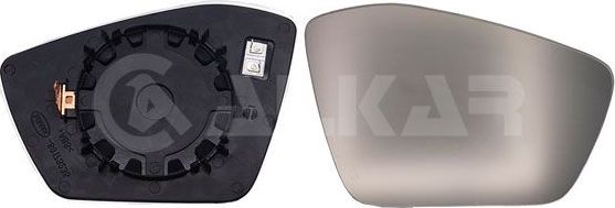 Зеркальное стекло бокового зеркала Alkar. Артикул 6432732