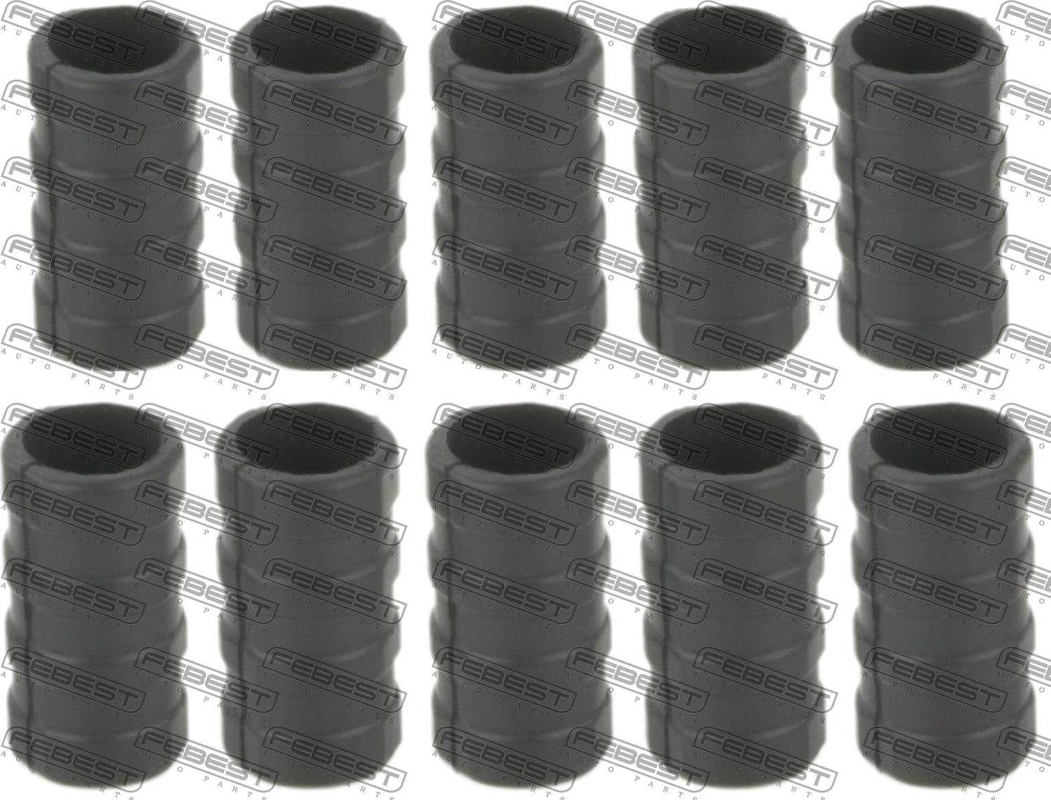 Заглушка направляющей втулки тормозного суппорта p Febest. Артикул KT-SOR-PCS10