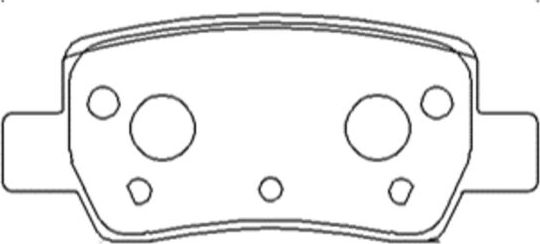 Тормозные колодки CTR. Артикул GK1511