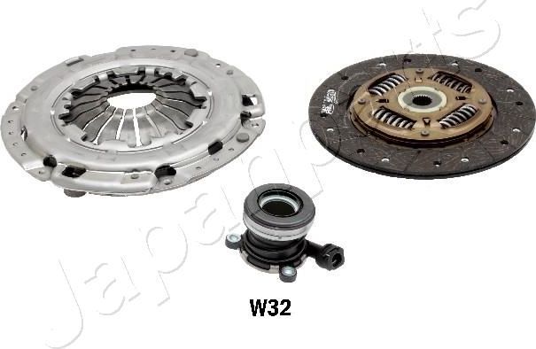 Сцепление (комплект) Japanparts для Opel Zafira C 2011-2019. Артикул KF-W32