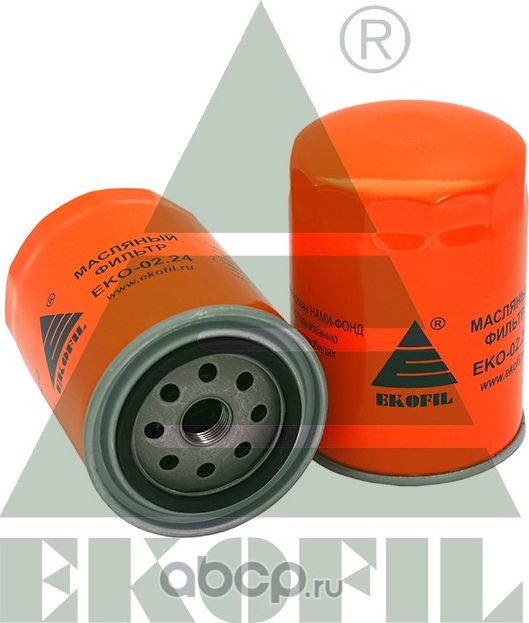 Фильтр масляный ЗИЛ-5301, МАЗ-4370, ПАЗ Аврора, Валдай EKO-02.24 (009-1012005) (Ekofil). Артикул EKO0224