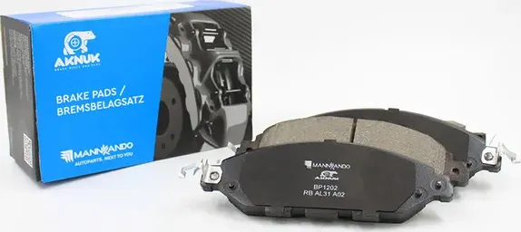 КОЛОДКИ ТОРМОЗНЫЕ ДИСКОВЫЕ ПЕРЕДНИЕ AKNUK NISSAN MURANO III (Z52), 10/. Артикул BP1202