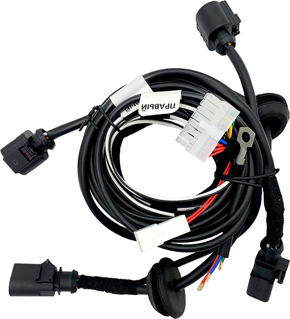 Штатная электрика фаркопа Концепт Авто 7-контактная с блоком для Volkswagen Polo VI лифтбек 2020-2022. Артикул KA SC 71 112 003