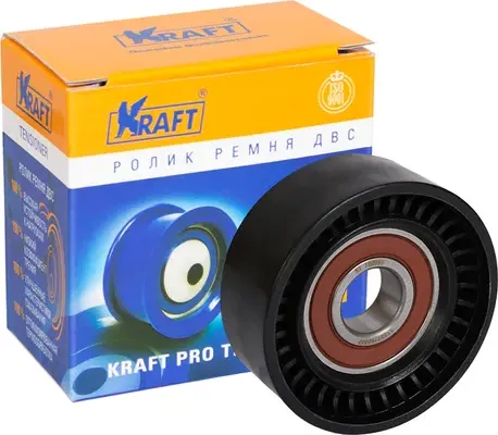 Ролик натяжителя приводного ремня (Kraft). Артикул KT100957
