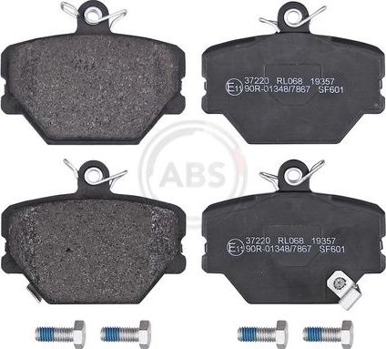 Тормозные колодки ABS передние для Smart Fortwo I (W450) 1998-2007. Артикул 37220