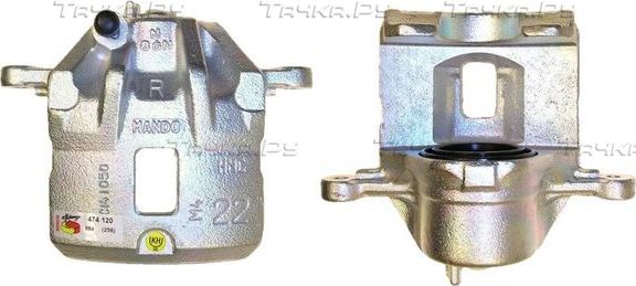 Тормозной суппорт Bosch передний правый для Hyundai Coupe I (RD) 1999-2002. Артикул 0 986 474 120
