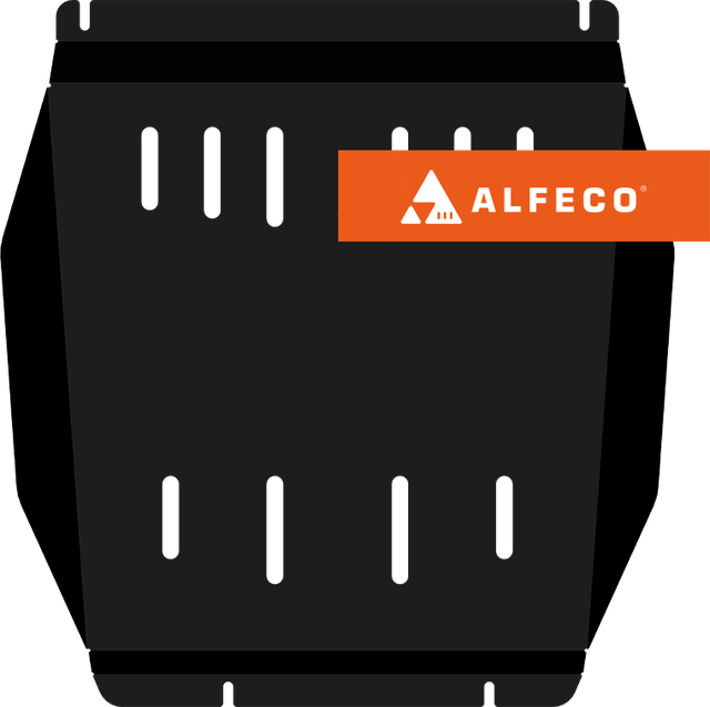 Защита Alfeco для КПП Cadillac Escalade IV 2014-2020. Артикул ALF.37.07