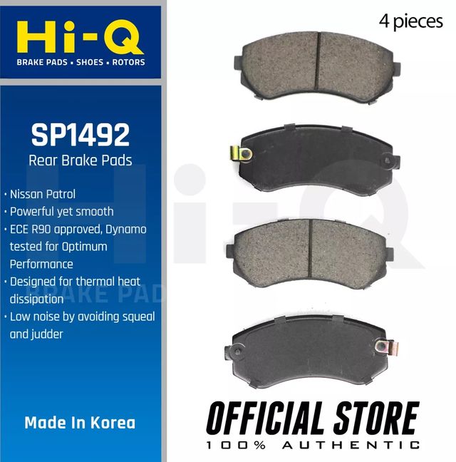 Тормозные колодки Sangsin Hi-Q. Артикул SP1492