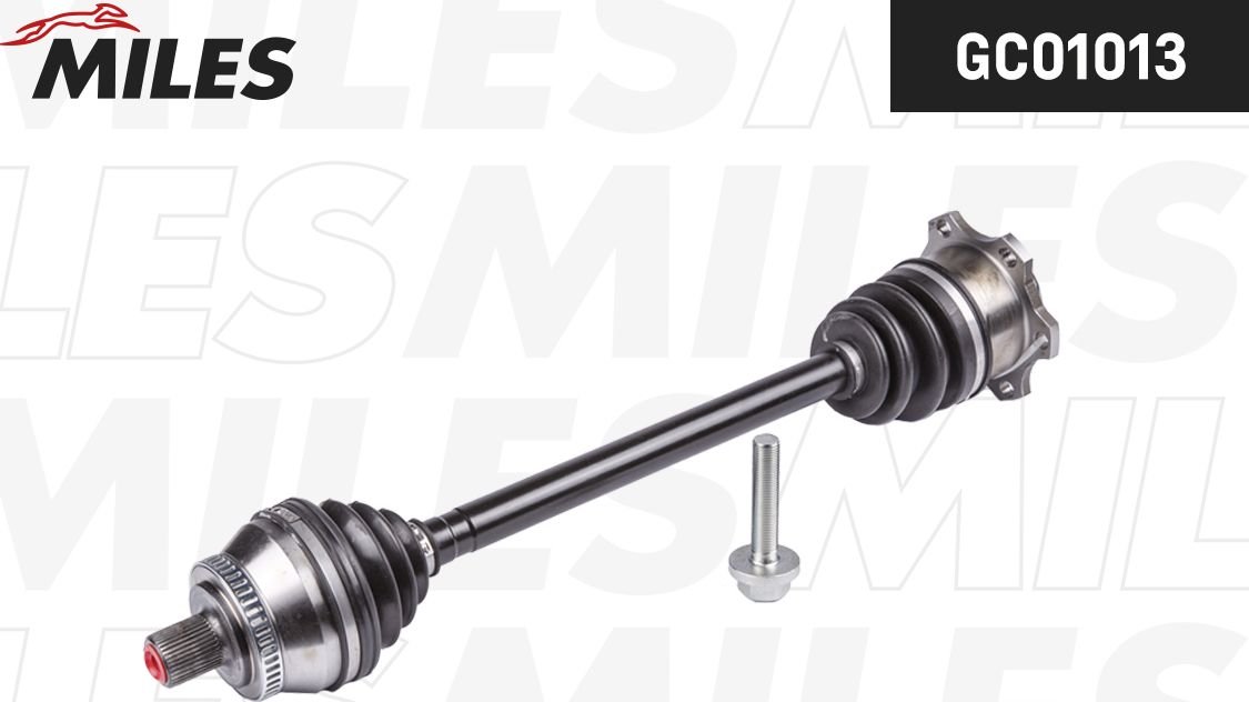 Полуось (привод в сборе, приводной вал) Miles. Артикул GC01013