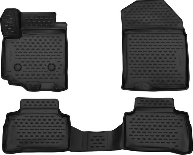 Коврики Format 3D c повышенной износостойкостью для салона Suzuki Vitara IV кроссовер 2015-2026. Артикул FORMAT.CARSZK00017