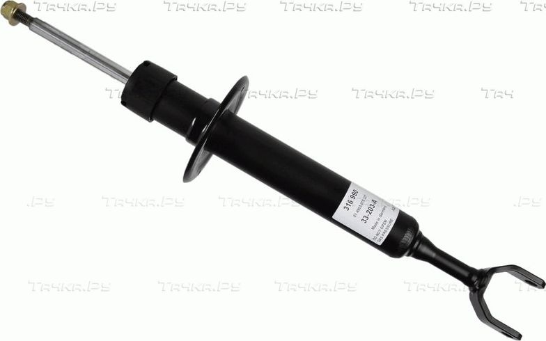 Амортизатор SACHS передний для Skoda Superb I 2001-2008. Артикул 316 990