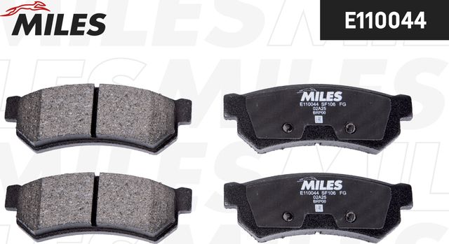 Тормозные колодки Miles (Semi-Metallic). Артикул E110044