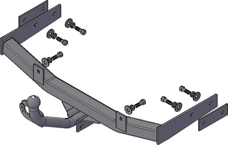Фаркоп Трейлер для Lada Granta лифтбек 2014-2015. Артикул 2190