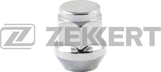 Гайка колесная  конус  M12 x 1 5  L=28  ключ 19  Хром Zekkert. Артикул BE-4068