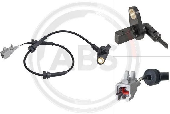 Датчик ABS ABS задний правый для Nissan X-Trail T30 2003-2013. Артикул 31637