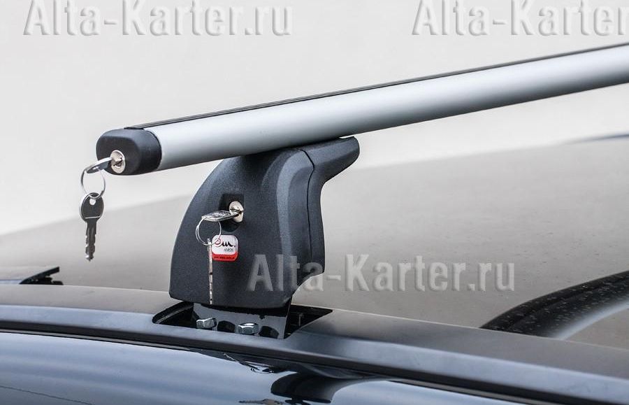 Багажник на крышу Amos Beta на штатные места для Honda CR-V III 5-дв. 2007-2011 (Аэродинамические дуги). Артикул beta-b-104-f1.2l