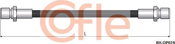 Тормозной шланг Cofle. Артикул 92.BH.OP074