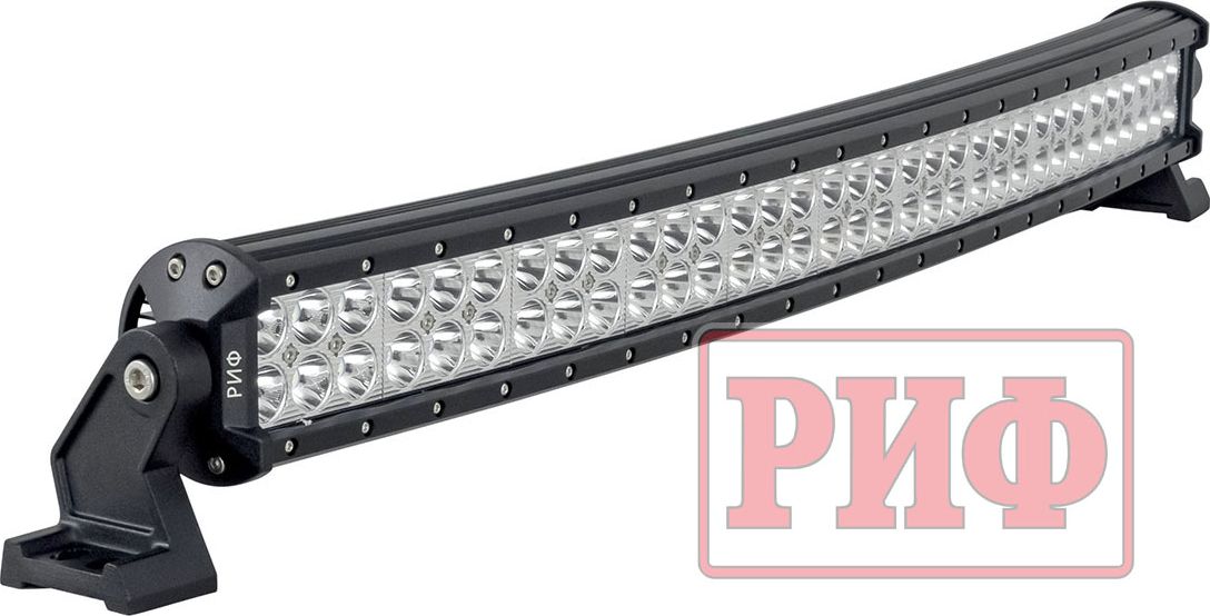 Фара дальнего света РИФ 788 мм 198W LED (изогнутая). Артикул SM-21X-198P