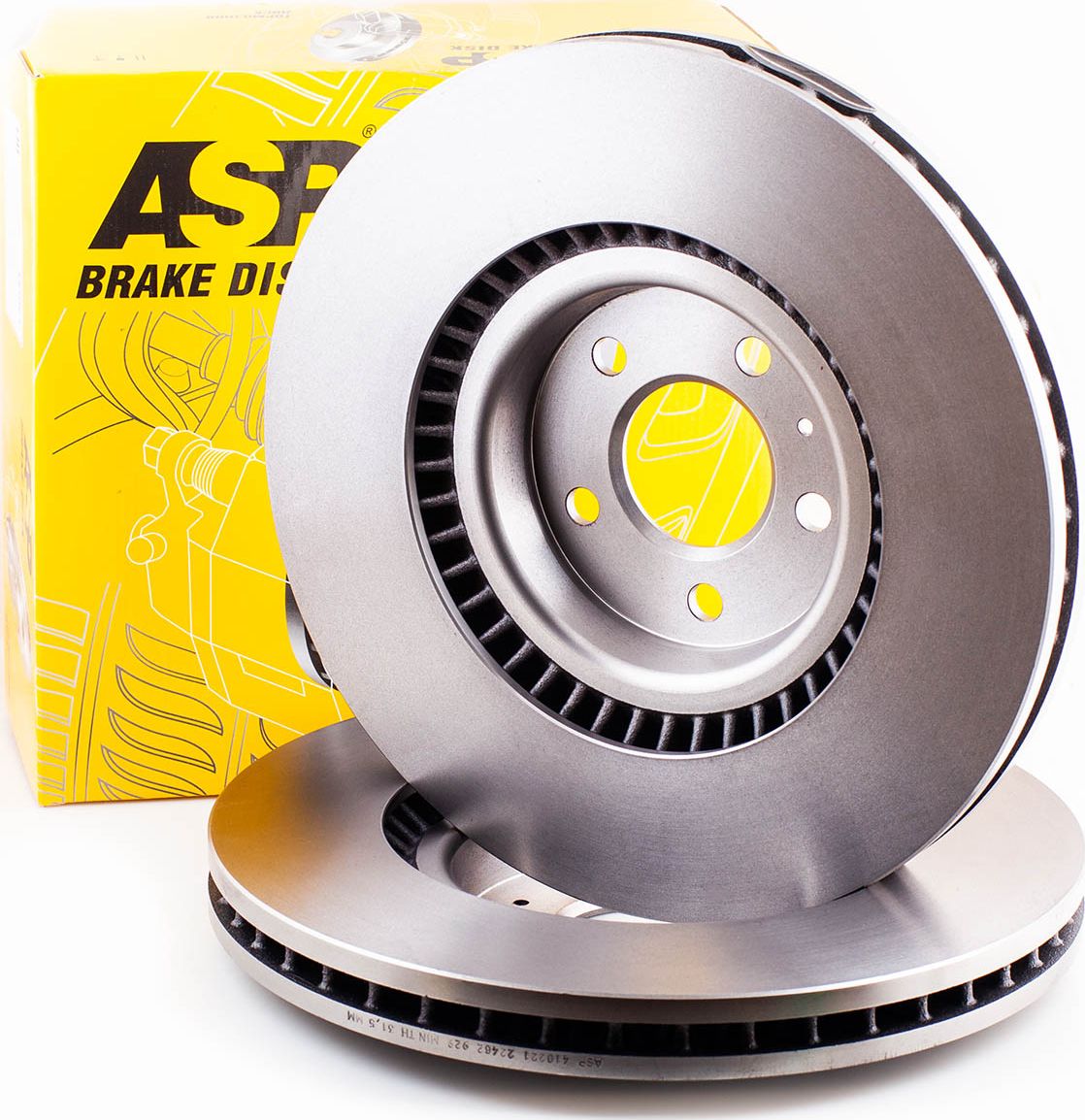 Тормозной диск AUDI A6S6(C7)A7 2010- передний вентилируемый D356 (ASP). Артикул 410221