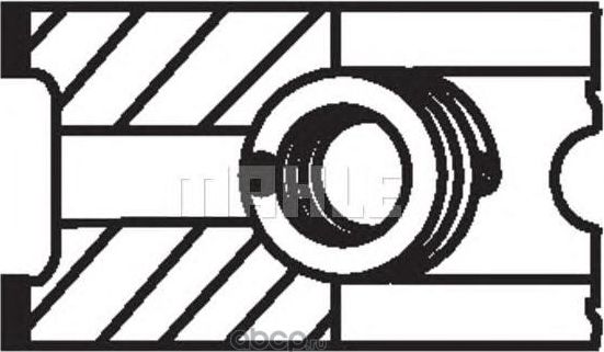 Поршневые кольца Mahle для Bertone Freeclimber I 1990-1993. Артикул 081 76 N0