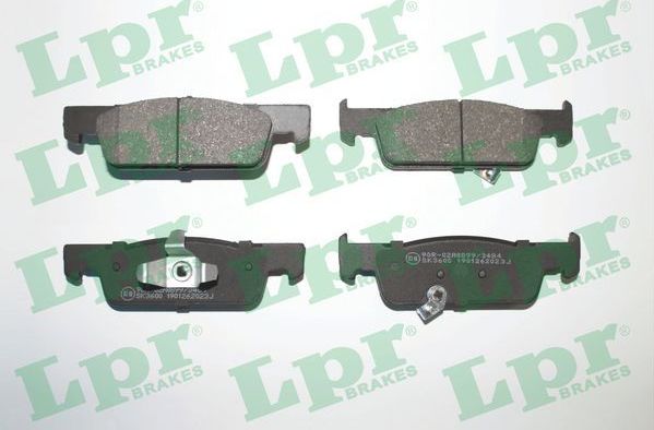 Тормозные колодки LPR передние для Smart Forfour II ((W453) 2016-2026. Артикул 05P2023