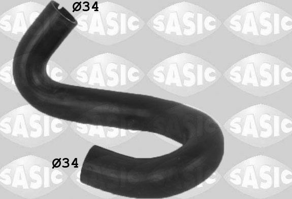 Патрубок радиатора (системы охлаждения) Sasic верхний для Opel Astra H 2004-2010. Артикул 3406365