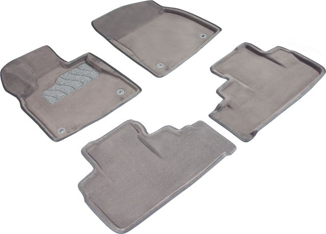 Комплект ковриков 3D Seintex для салона Lexus RX IV 2015-2022 СЕРЫЙ. Артикул 93270