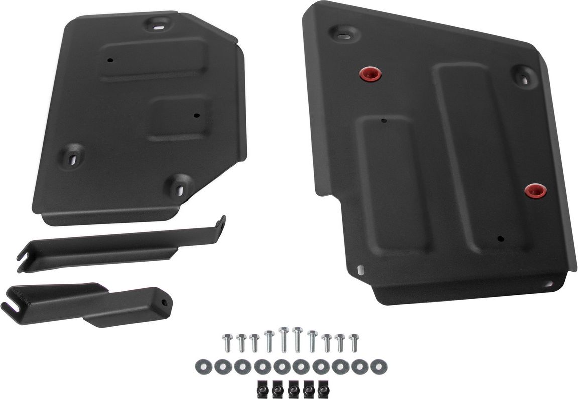 Защита АвтоБРОНЯ для топливного бака Haval F7x 2019-2026. Артикул 111.09416.1