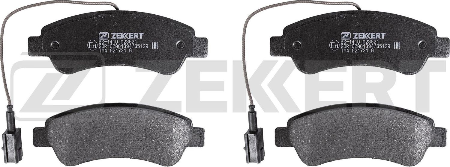 Тормозные колодки Zekkert. Артикул BS-1410