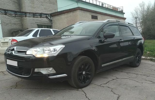 Дефлекторы Cobra Tuning для окон Citroen C5 II универсал 2008-2017. Артикул C40908