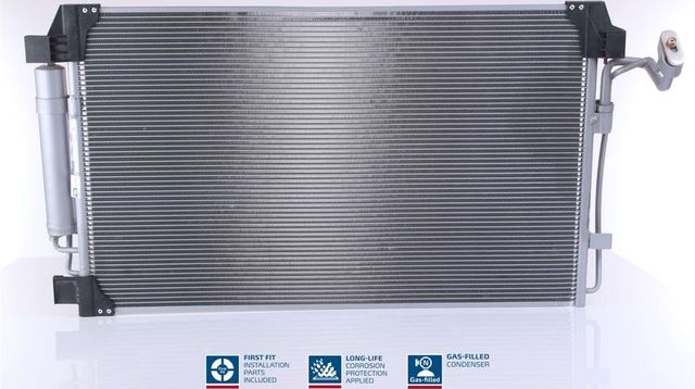 Радиатор кондиционера (конденсатор) Nissens (алюминий). Артикул 940672