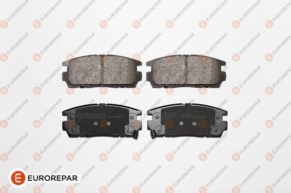 Тормозные колодки Eurorepar. Артикул 1639383380