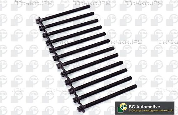 Комплект болтов ГБЦ BGA для Opel Agila A 2000-2007. Артикул BK4305