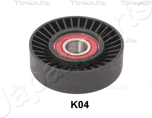 Направляющий (ведущий) ролик приводного поликлинового ремня Japanparts. Артикул RP-K04
