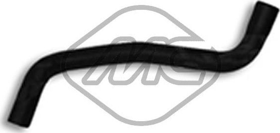 Патрубок радиатора (системы охлаждения) Metalcaucho нижний для Nissan Micra K11 1992-2003. Артикул 99671