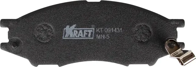 Колодки тормозные NISSAN ALMERA CLASSIC 06- перед. (Kraft). Артикул KT091431