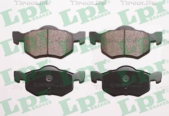 Тормозные колодки LPR передние для Ford Maverick II 2001-2007. Артикул 05P1091