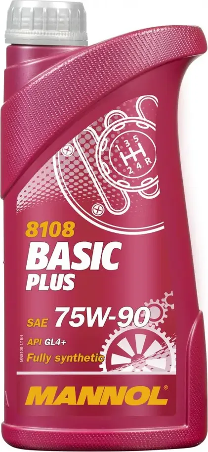 Масло трансмиссионное МКПП BASIC PLUS GETRIEBEOEL 75w-90 (1л) (Mannol) Mannol. Артикул 1321