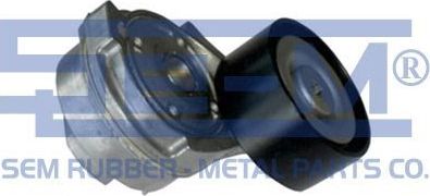 Натяжной ролик (натяжитель) приводного клинового зубчатого ремня Sem Lastik. Артикул 13257