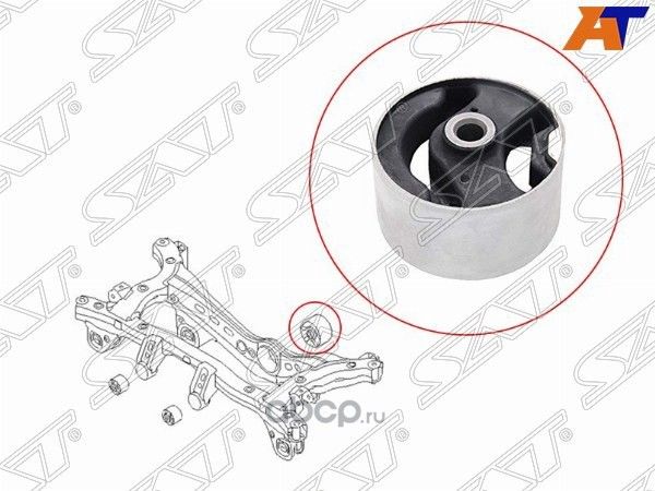Сайлентблок подушки дифференциала HYUNDAI IX35TUCSONKIA SPORTAGE 10- ST217722S000 (SAT). Артикул ST217722S000