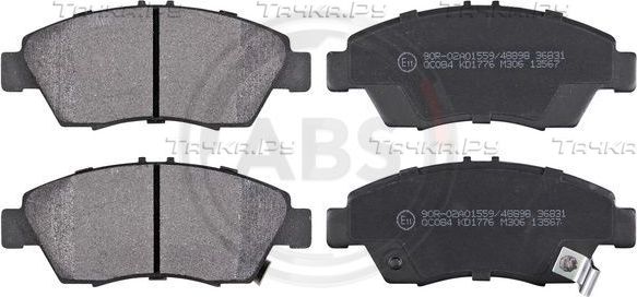 Тормозные колодки ABS передние для Honda Civic VIII 2006-2011. Артикул 36831