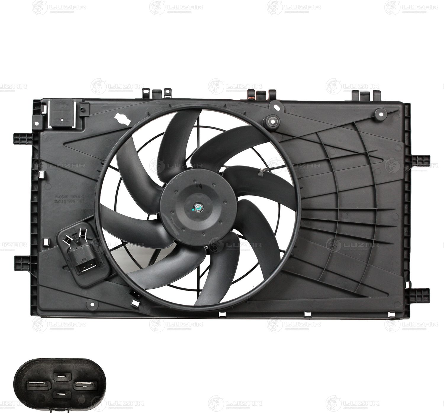 Вентилятор радиатора двигателя Luzar. Артикул LFK 2107