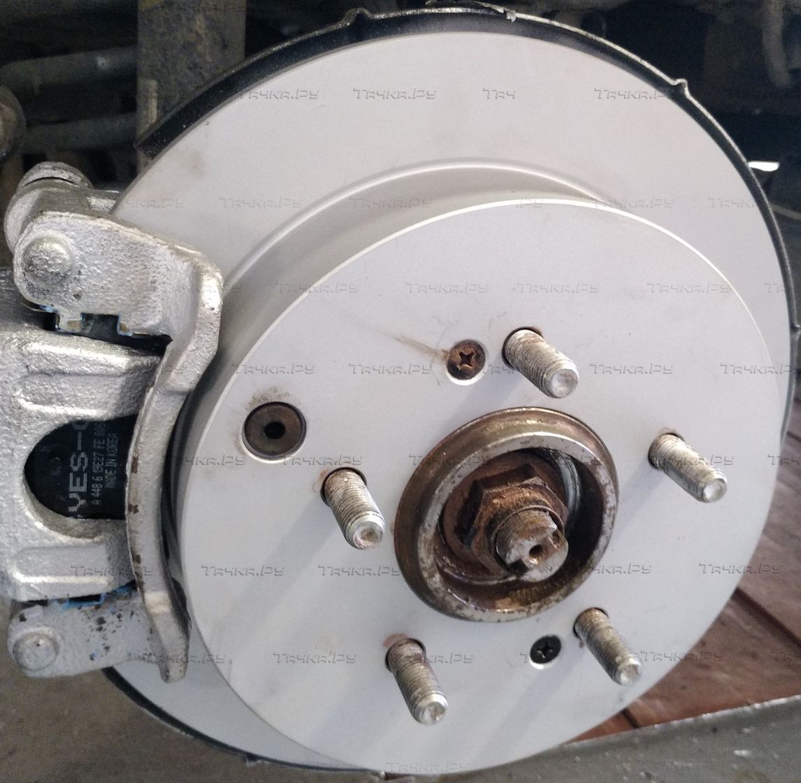 Тормозной диск ATE задний для Hyundai ix35 I 2010-2015. Артикул 24.0110-0286.1