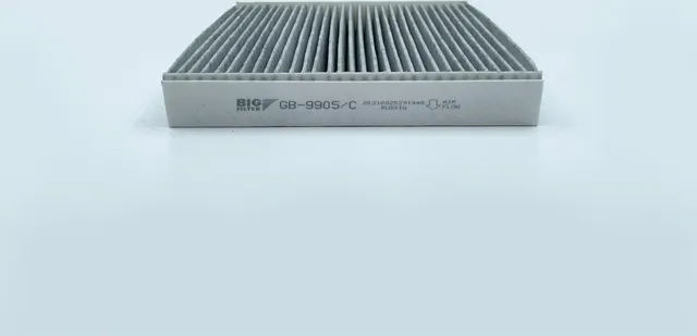 Фильтр салона угольный OPEL Meriva 1.3-1.8L 05/03- (BIG Filter). Артикул gb-9905/c