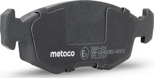 Колодки тормозные CHEVROLET COBALT 11 (Metaco). Артикул 3000201