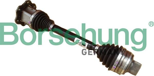 Полуось (привод в сборе, приводной вал) Borsehung правая/левая для Audi Q5 I (8R) 2008-2017. Артикул B18739