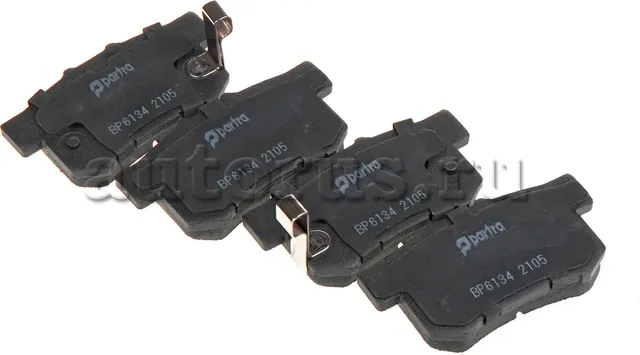Колодки тормозные дисковые | перед прав/лев | (Partra) Partra. Артикул BP6134