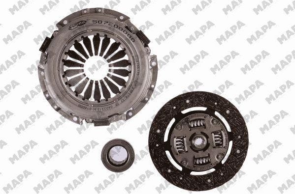 Сцепление (комплект) Mapa 3P Kit для Opel Astra F 1992-1994. Артикул 014200200